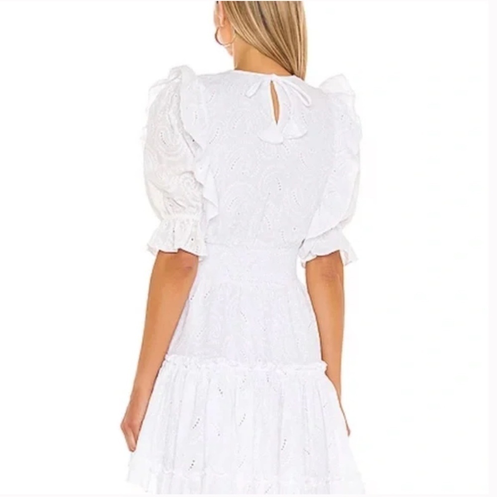 Anthropologie MISA Los Angeles Doutzen Eyelet dress, Med. L903 - Picture 2 of 9